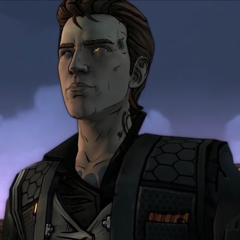 Borderlands Rhys, Rhys Borderlands, Rhys Strongfork, Borderlands Art, Tales From The Borderlands, Smile For Me, Game Lol, Character Icons, Inspo Art