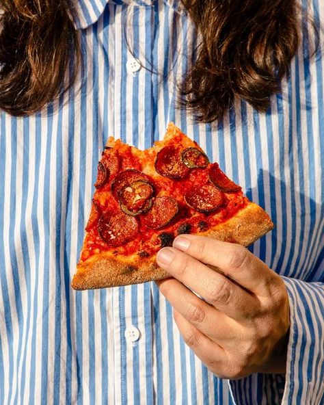 Nicola Parisi on Instagram: "PIE DAY 🍕✨ The hype is for real, @rose.pizzeria is what’s up and they’re the nicest folks too. Photographed for @mommenpop with spritzes galore over a year ago now, what is time 🥂" Pizza Station, Red Pizza, Creative Pizza, Pizza Photo, Pizza Branding, Food Photoshoot, Pie Day, Restaurant Photography, Real Rose