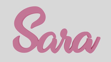 Pink Names, Soulmate Love Quotes, Math Art, Word Of Mouth, Name Design, Banner Ads, 3d Printing, Cool Photos, Cool Designs