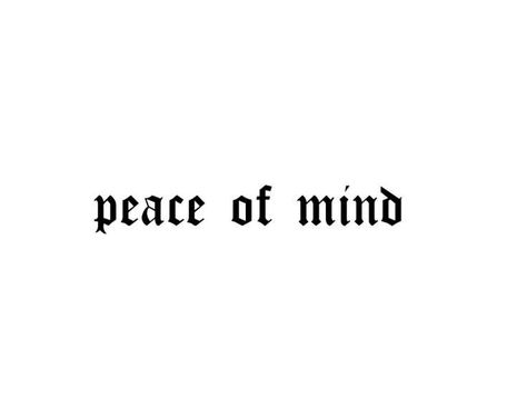 Retro Font Tattoo, Aim High Tattoo, Peace Of Mind Tattoo, Diy Sweatpants, 777 Tattoo Ideas, Rare Tattoo, Peace Tattoo, Peace Tattoos, Wrist Tattoo Ideas