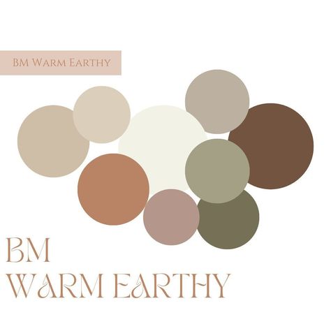 Warm Earthy Benjamin Moore, Paint Palette, Warm Paint Palette, Earthy Color Scheme, Prepackaged Warm Earthy Paint Scheme (Download Now) - Etsy Terracota Paint Bedroom, Earthly Color Palette, Terracotta Paint Palette, Light Earthy Living Room, Benjamin Moore Earthy Paint Colors, Benjamin Moore Paint Palette, Benjamin Moore Earth Tones, Benjamin Moore Color Schemes, Warm Tone Color Palette