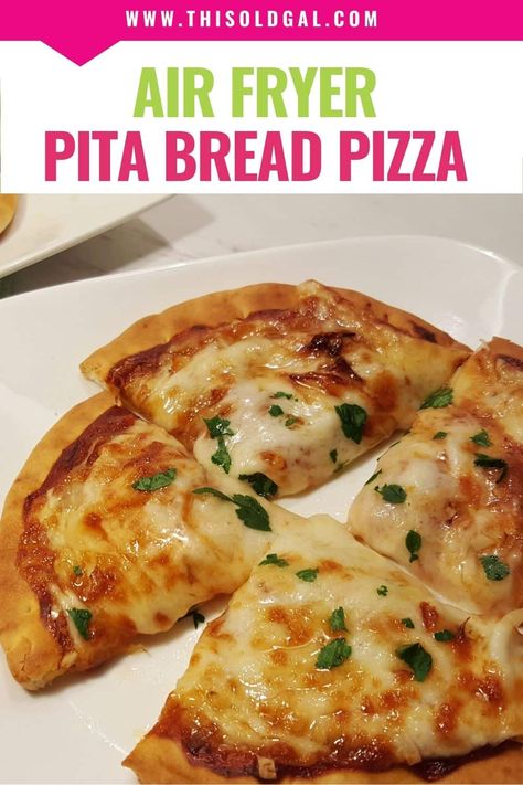 Air Fryer Recipes Chips, Pita Bread Pizza, Lunch Quick, Air Fryer Recipes Low Carb, Pain Naan, Air Fryer Recipes Breakfast, Air Fryer Recipes Snacks, Pain Pita, Air Fryer Cooking Times