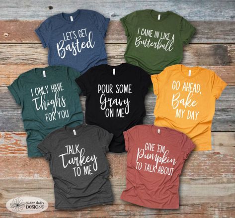 Most Likely To Shirts, Bach Party Shirts, Friend Shirts, Funny Thanksgiving Shirts, Custom Baby Gifts, Best Friend Shirts, Thanksgiving Family, Family Thanksgiving, Bach Party