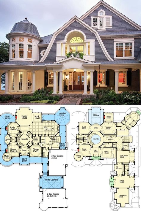 House Plans With 5 Bedrooms Or More, New England House Plans Layout, Historic Home Floor Plans, Hamptons Mansion Floor Plans, 5 Bedroom Victorian House Plans, Garage With Room Above Plans, Classic Home Floor Plan, 5 Bedroom House Floor Plan 3 Story, 8 Bedroom Floor Plans 2 Story