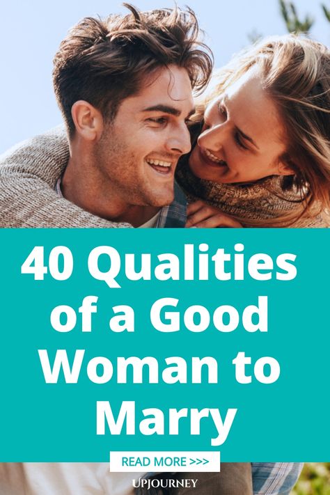 Explore the essential qualities that make a woman a great partner and wife with this comprehensive list of 40 traits. From kindness and loyalty to intelligence and independence, learn what traits to look for in a potential life partner. Whether you're searching for your future spouse or simply curious about what defines a good woman, this list provides valuable insights into qualities that can contribute to a long-lasting, meaningful relationship. Evaluate these characteristics and reflect on wh Wife Material Qualities, Qualities Of A Good Woman, Qualities Of A Good Man, Lasting Marriage, Good Character Traits, Work Etiquette, Psychology Terms, A Good Woman, Future Spouse