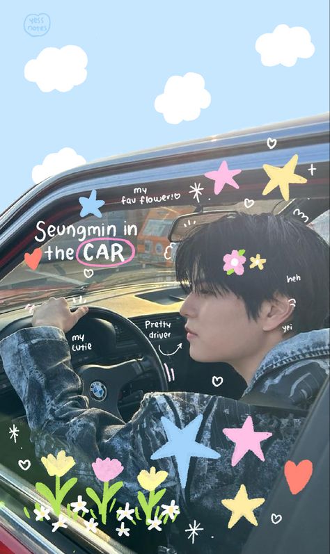 By @yess_notes Seungmin Wallpaper Homescreen, Kim Seungmin Wallpaper, Seungmin Wallpaper, I Love You Puppy, Castlevania Wallpaper, Kids Cartoon Characters, Kpop Iphone Wallpaper, Kids Background, Kim Seungmin