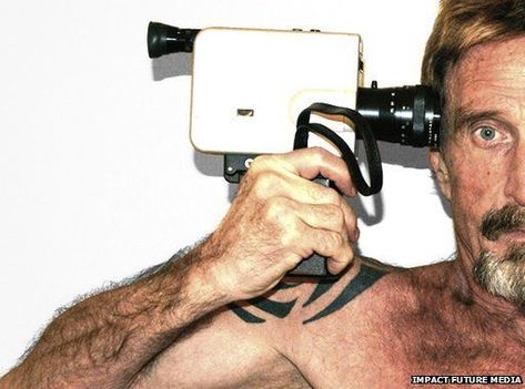 John McAfee: Addict, coder, runaway - BBC News John Mcafee, Edward Snowden, Person Of Interest, On The Run, Silicon Valley, The Run, Interesting Articles, Bbc News, Uk News