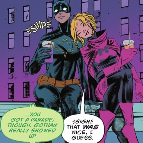 Cassandra Cain And Stephanie Brown, Batgirl Cassandra Cain, Batfamily Funny, Cassandra Cain, Stephanie Brown, Dc Icons, Harley Quinn Art, Lgbt Art, Batman Universe