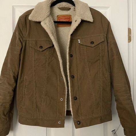 Brown corduroy jacket