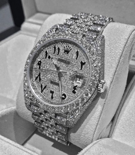 Rolex Collection, Diamond Watches Women, Rolex Diamond, Rapper Jewelry, Rolex Women, Fancy Watches, Diamond Watches For Men, Rolex Watches For Men, Expensive Jewelry Luxury