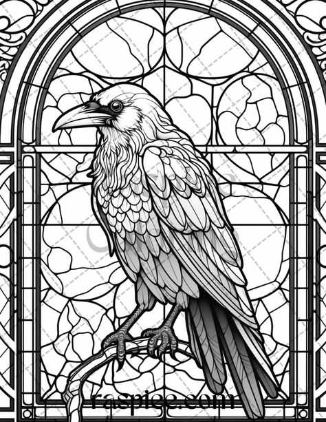 Perfect for a Halloween activity

Download and print these 70 unique stained glass coloring pages featuring spooky Halloween images. Great for adults to color and relax.

#halloween #spooky #stainedglass #coloring Intricate Coloring Pages For Adults, Stained Glass Crow Pattern, Spooky Coloring Pages For Adults, Gothic Stained Glass Patterns, Glass Painting Templates, Witch Coloring Pages For Adults, Free Stained Glass Patterns Printables, Stained Glass Halloween Patterns, Bat Coloring Page