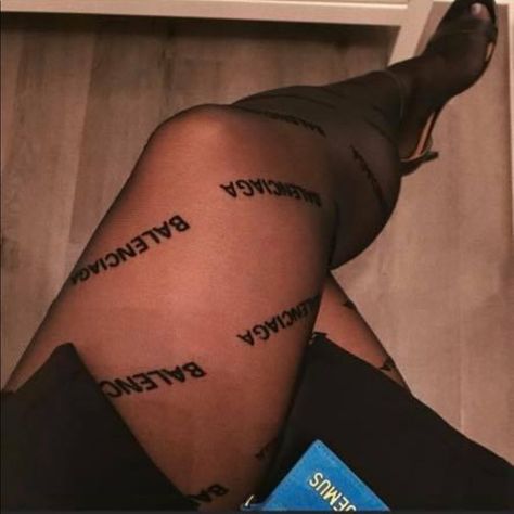 *** Balenciaga Tights *** one size fits all Balenciaga Tights, Balenciaga Pants, Designer Tights, One Size Fits All, Balenciaga, Tights, Gucci, Plus Size, Brand New