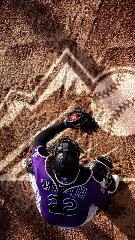 Colorado Rockies Baseball, Baseball Wallpaper, Rockies Baseball, Mlb Wallpaper, Colorado Girl, Baseball Photography, Softball Catcher, Baseball Catcher, Colorado Rapids