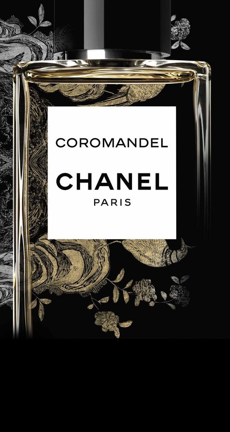 Chanel Les Exclusifs Coromandel 2015 from chanel.com Chanel Coromandel, Coromandel Screen, Best Womens Perfume, Chanel Poster, Womens Perfume, Black Perfume, She Walks In Beauty, Perfume Packaging, Chanel Brand