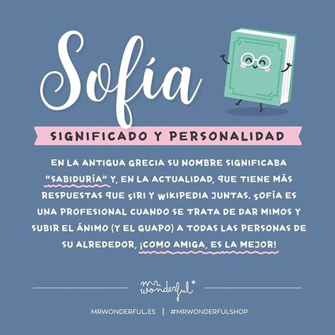 Mr. Wonderful en Instagram: “Hoy es #viernes de celebrar como si no hubiera un mañana el día de tu amiga, compañera o chica favorita Sofía. Da el primer paso para el…” Mr Wonderful, Diy Crafts For Gifts, Sofia, The Conversation, Wonder, Memes, Instagram