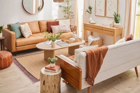 How to Arrange Two Sofas in a Living Room Funky Armchairs, Chair In Living Room, Two Sofas, Two Couches, Small Living Room Layout, Living Room Layout, Harbor Springs, Living Room Arrangements, Sleek Furniture