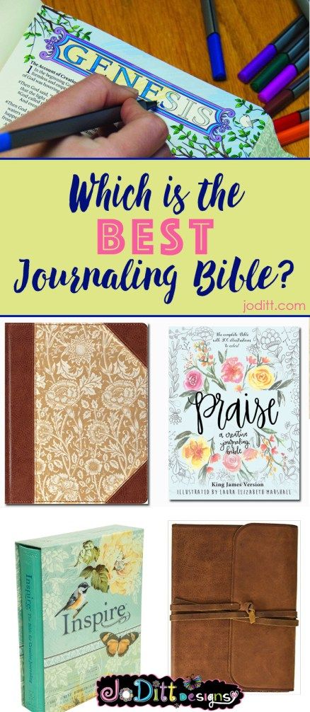 Which is the best journaling Bible Bibles For Journaling, Inspire Faith Bible, Kjv Journaling Bible, Best Bible For Journaling, Best Journaling Bible, Best Bibles To Buy, Journaling Bibles To Buy, Writing A Journal, Illustrated Faith Bible Journaling