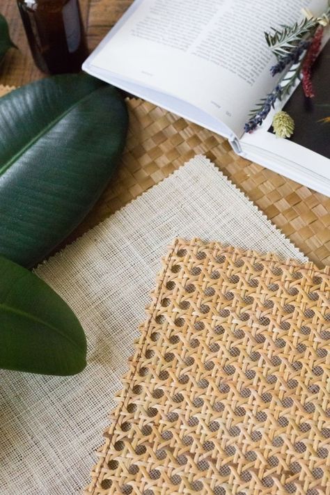 Rattan, buri and raffia have uncommon abilities to express the natural world. We like the fact they do it with the greatest simplicity. Palm tree fabrics – Rattan “Cannage naturel” / Buri “Bicolore naturel havane” / “Raffia fin naturel” #cmoparis #naturalfibres #highqualityfabrics #palmtreefabric #ancestralweaving #rattan #cannage #worldwonder #sustainabilitymatters Rattan Moodboard, Palm Tree Fabric, Sample Board, Louise Misha, Wall Covering, Naples, Natural World, Palm Tree, Natural Fibers