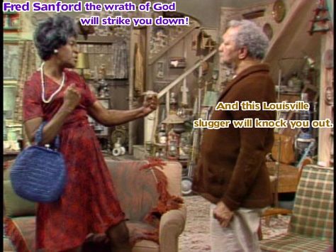 Sanford and Son...hehehe Aunt Esther, Fred Sanford, Maria Shriver, Sanford And Son, Old Shows, Old Tv Shows, Vintage Tv, Arnold Schwarzenegger, Look Here