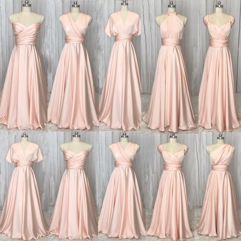 #pinkbridesmaiddress #Bridesmaiddresseslong #cheapbridesmaiddress #weddingpartydress #weddingguestdress #bridesmaiddresses2020 #bridesmaiddresseslong #convertiblebridesmaiddress Pink Bridesmaid Dresses Long, Soft Pink Wedding, Infinity Dress Bridesmaid, Blush Pink Bridesmaids, Bridesmaid Dresses Long, Convertible Bridesmaid Dress, Pink Bridesmaid Dress, Pink Wedding Dress, Cheap Bridesmaid