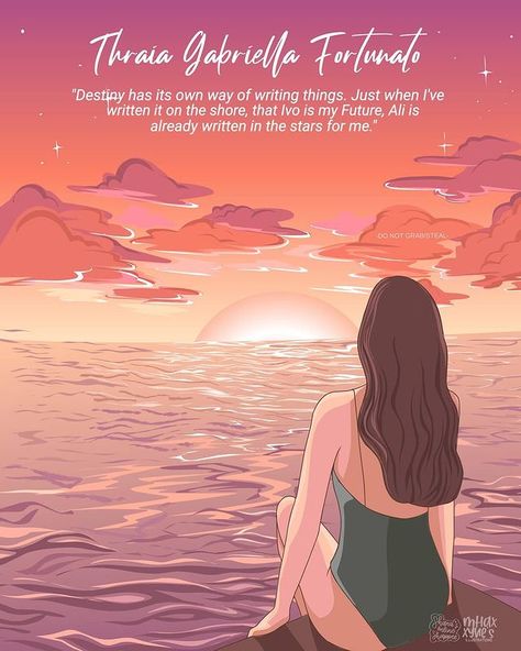 Ms. Mhaxx on Instagram: “Thraia Gabriella Fortunato - Illustration❤ From Waves of Memories by Jonaxx @jonahthebully Costa Leona Series number 2 Art Illustration…” Waves Of Memories, Costa Leona Series, Funny Quotes Tumblr, Wattpad Book, Wattpad Book Covers, Wattpad Books, Number 2, Book Covers, Art Illustration