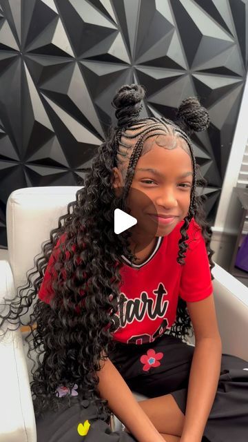 RICHMOND VA on Instagram: "my girl couldn’t do nothing but smile 🥹 that makes me so happy 🫶🏽 
.
.
.
what to book (crisscross half quick weave hair braids 🩵)
.
.
bookings open all deposits sent via cash app 👏 
#braids #rvabraidstylist😘😘 #quickweave" Kids Half Up Half Down Braids, Half Braids Half Crochet, Half Crochet Hairstyles, Crochet Hairstyles For Kids, Quick Weave Hair, Half Up Half Down Braids, Half Braids, Black Baby Girl Hairstyles, Crochet Hairstyles