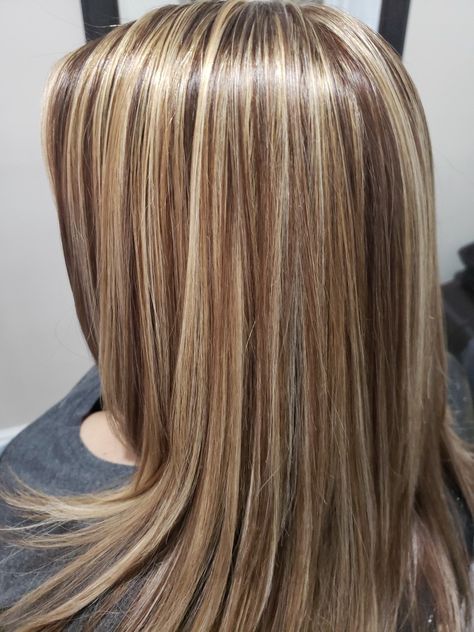 Lowlights On Natural Blonde Hair, Long Brown Hair With Honey Highlights, Light Calico Hair, Highlights For Winter, Hi Lights And Low Lights Brown Hair, Light Caramel Highlights, Light Caramel Hair, Color Correction Hair, Balayage Blond