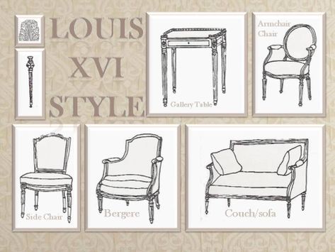 HOME DECOR – FURNITURE – SEATING – CHAIR – Furniture Styles Louis Xvi Chair, Louis Xvi Furniture, Provincial Style, French Provincial Style, French Style Furniture, Chair Furniture, Chaise Lounges, Contemporary Fabric, Country French