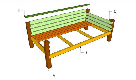 Diy Daybed Frame, Build A Daybed, Daybed Plans, Farmhouse Daybeds, Daybed Outdoor, Built In Daybed, Diy Storage Bed, Daybed Frame, Wooden Daybed