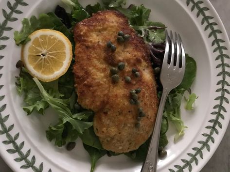 Recipe: A quick and easy way to make Chicken Parmesan – San Bernardino Sun Veal Milanese, Olive Oil Salad, Ina Garten Recipes, Lemon Vinaigrette, Arugula Salad, Tv Personality, San Bernardino, Chicken Parmesan, Skinless Chicken Breast