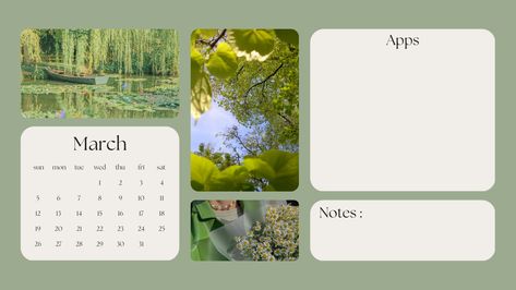 March Calendar Wallpaper Green Collage Created in Canva March Calendar Wallpaper, Green Collage, Mac Wallpapers, March Calendar, Wallpapers Pc, Desktop Wallpaper Art, Wallpaper Green, Pinterest Keywords, Mac Wallpaper