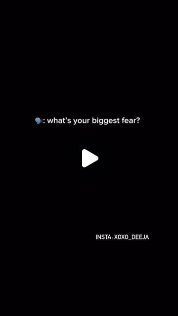 𝕿𝖍𝖊𝖞_𝖈𝖆𝖑𝖑_𝖒𝖊_𝖕𝖑𝖆𝖞𝖌𝖎𝖗𝖑😈 on Instagram: "Biggest fear 😨…….
.
.
.
.
.
.
.
#foryou #foryoupage #viral #sadedits⚫️ #khadijah #viralvideos" Biggest Fear, Biggest Fears, Viral Videos, Call Me, On Instagram, Quick Saves, Instagram