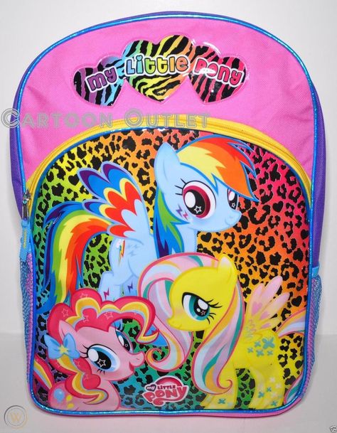 Pony Animal, My Little Pony Backpack, Scene Core, Scene Outfits, Scene Kids, Scene Fashion, Scene Emo, Mlp Pony, Mlp My Little Pony