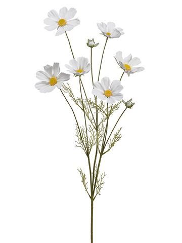 White Artificial Flowers, White Cosmos, Filler Flowers, Fake Hydrangeas, Christmas Garlands, Cosmos Flowers, Flowers Shop, Flowers Dried, Silk Flowers Wedding