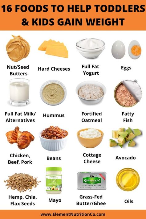 Best foods for weight gain in toddlers and kids Toddler Weight Gain Meals, Toddler Nutrition Guide, Kids Weight Gain Recipes, High Fat Toddler Food, Weight Gain Food For Kids, High Fat Foods For Toddlers, Weight Gain Meals For Kids, Healthy Fats For Toddlers, Toddler Weight Gain Food