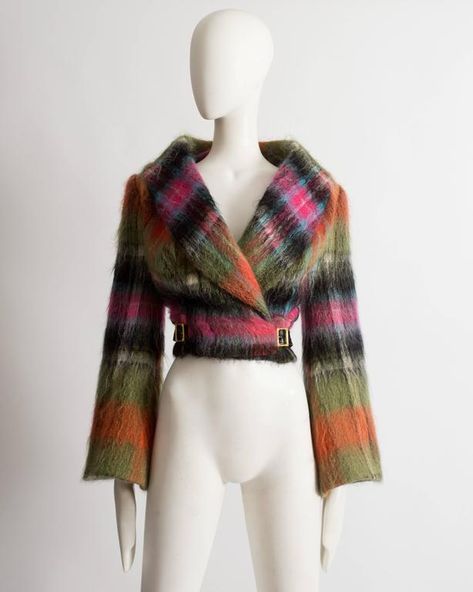 Bruce of Kinnaird Vivienne Westwood Jacket, Vivienne Westwood Tartan, Tartan Jacket, Looks Country, Mohair Wool, Looks Chic, Plaid Jacket, Looks Style, Mode Inspiration