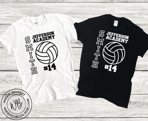 Volleyball Crafts, Volleyball Team Shirts, Volleyball T Shirts, Custom Volleyball, Volleyball Mom Shirts, Volleyball Tshirts, Volleyball Shirt, Trending Items, Volleyball Gifts