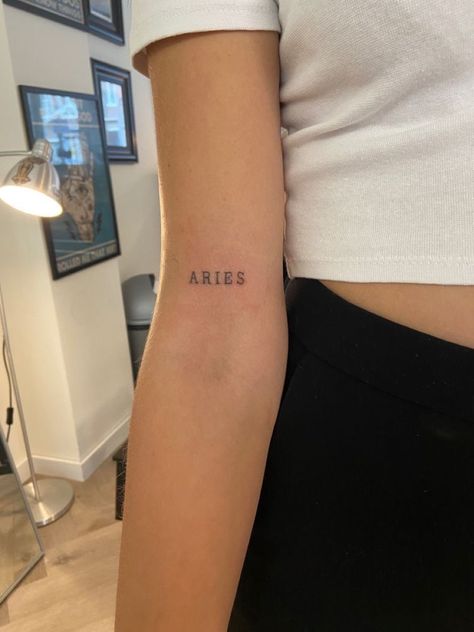 Ram Tattoos, Zodiac Tattoo Ideas, Tattoo Zodiac, Aries Ram, Aries Tattoo, Zodiac Sign Tattoos, Small Girl Tattoos, Cute Little Tattoos, Zodiac Tattoo