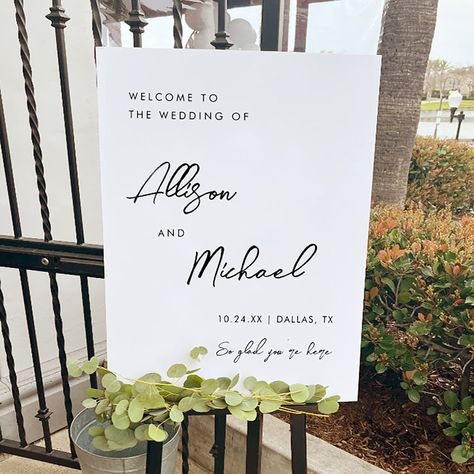 Welcome To Our Wedding Sign, Engagement Signs, Reception Sign, Wedding Signs Diy, Wedding Reception Signs, Rustic Wedding Signs, Reception Signs, Engagement Party Decorations, Wedding Posters