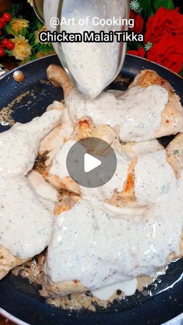 Art of Cooking on Instagram: "Chicken Malai Tikka Recipe😋🔥Subscribe "Art of Cooking" YouTube Channel For More Yummy Recipes Channel Link In Bio😊 #malaitikka #chickentikka #chickenrecipes #eidrecipes #ramzanrecipes #iftarrecipe #ArtofCooking #viralreels #artofcookingrecipes #reelsinstagram #reelsfeelit #reelsvideo #reels #foodblogger #viral #trendingreels #foryou" Chicken Malai Tikka Recipes, Malai Tikka Recipe, Chicken Malai Tikka, Malai Tikka, Chicken Malai, Tikka Recipe, Art Of Cooking, Eid Food, Iftar Recipes