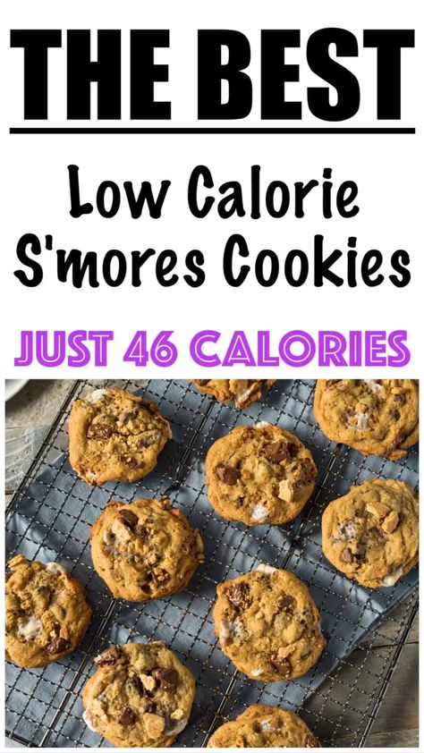 Low Calorie Smores Desserts, Low Calorie Tiramisu, Super Low Calorie Snacks, Low Calorie Cookies Recipes, Low Calorie Baked Goods, Low Cal Dessert Recipes, Low Calorie Desserts Healthy, Low Calorie Oatmeal Cookies, Low Calorie Christmas Treats