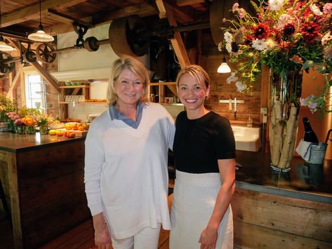 A Visit to The Lost Kitchen in Freedom, Maine - The Martha Stewart Blog Seal Harbor Maine, The Lost Kitchen, Lost Kitchen, Small Open Kitchens, Martha Stewart Kitchen, Kitchen Book, Martha Stewart Home, Kitchen Cookbook, Book Tour