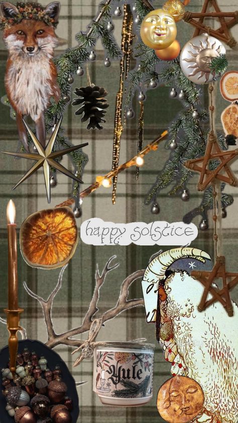 #yule #wintersolstice Yule Wallpaper, Pagan Calendar, Pagan Yule, Happy Solstice, Yule Ball, Witch Aesthetic, Winter Solstice, Sacred Space, Yule