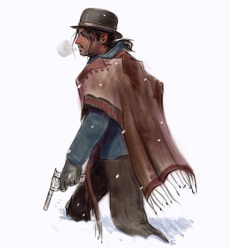 Javier Fanart, Javier Escuella Fanart, Cowboy Fanart, Rdr2 Fanart, Red Dead Redemption 3, Read Dead, Western Artwork, Cowboy Aesthetic, Red Dead Redemption Ii