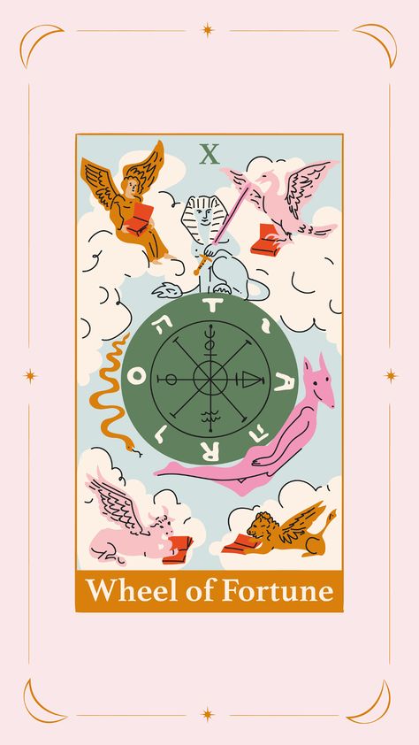 The Divine Counterpart Divine Counterpart, Oracle Art, Divine Tarot, Justice Tarot, Wheel Of Fortune Tarot, Vintage Tarot Cards, Vintage Tarot, Reading Projects, Tarot Astrology