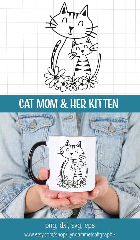 Free Tshirt Design, Cat Projects, Making Gifts, Silhouette Images, Seamless Paper, Free Tshirt, Free Svg Cut Files, Cricut Maker, Silhouette Machine