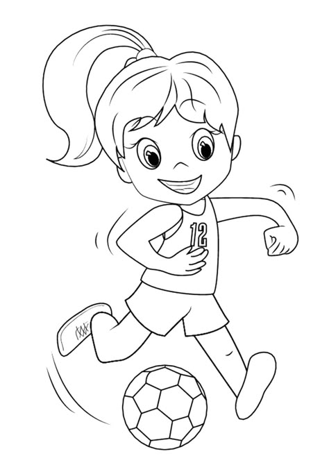 Soccer Coloring Pages, Football Coloring Pages, Printable Sports, Sports Coloring Pages, Sports Drawings, Coloring Pages For Boys, Printable Coloring Sheets, Printable Coloring Book, Easy Coloring Pages