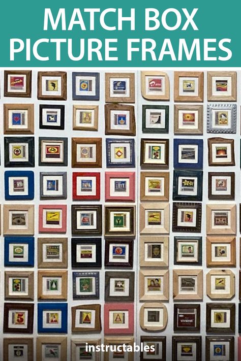 Diy Mini Frame, Mini Picture Frames Diy, Diy Mini Picture Frame, Mini Photo Frames Ideas, Mini Frames Ideas, Small Picture Frame Ideas, Liberty Kids, Mini Photo Frames, Box Picture Frames