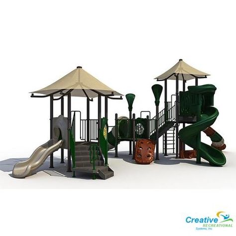 Outdoor Playscapes, Church Playground, School Playground Equipment, Kids Play Equipment, Outdoor Play Structures, Playground Structures, Commercial Playground, Commercial Playground Equipment, Playground Set