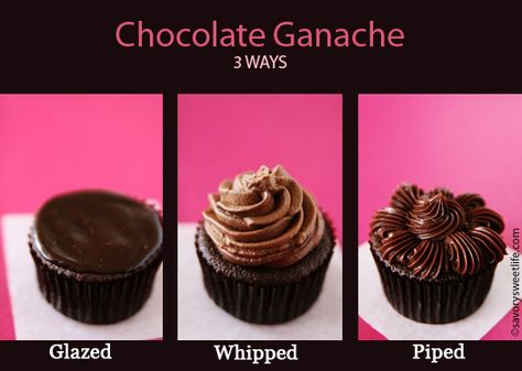 Easy Chocolate Ganache Recipe | How To Make Ganache | Ganache Frosting | Savory Sweet Life - Easy Recipes from an Everyday Home Cook Easy Chocolate Ganache, Chocolate Ganache Recipe, Ganache Frosting, Ganache Recipe, Clotted Cream, Icing Recipe, Chocolate Frosting, Easy Chocolate, Food Cakes